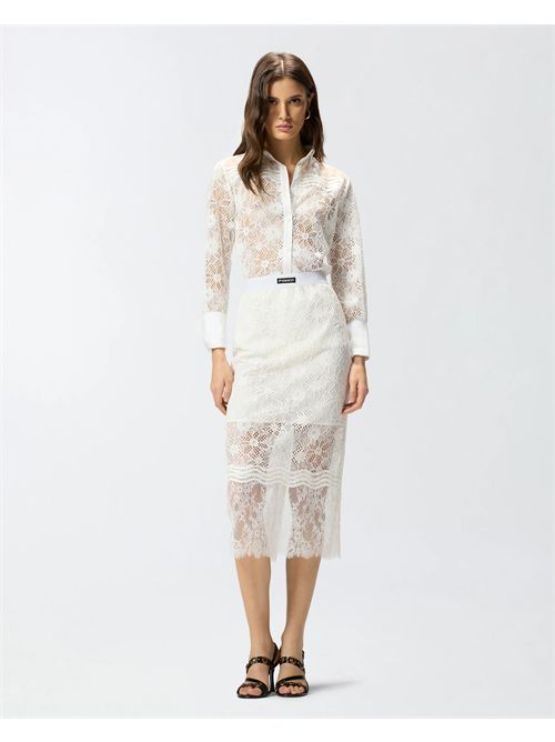 Gonna midi in pizzo con spacchetti PINKO | 106664A381/Z05